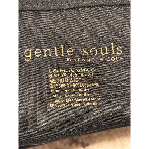 Gentle Souls by Kenneth Cole Emily Stretch Knee High Boot Water Resistant 6.5 - Picture 9 of 10